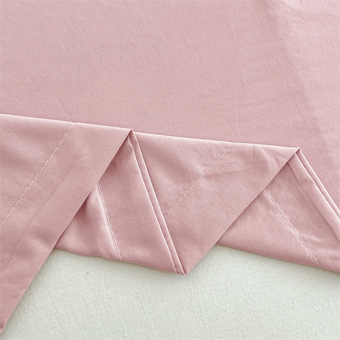 91家纺网 家纺一手货源 找家纺 梦舒羽 2026新款A类云朵棉单层枕套宿舍单人单只一只装枕芯内胆套-单层压线 心动粉（单层压线）