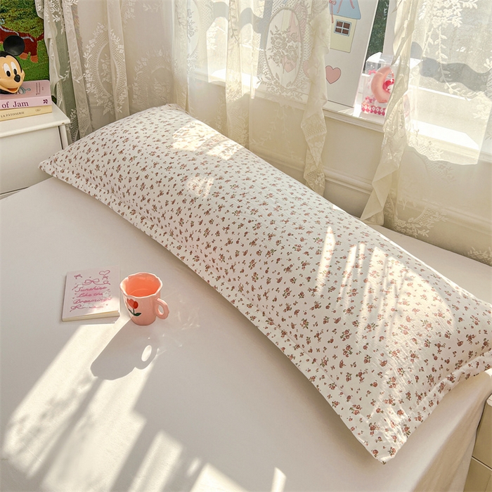 91家纺网 家纺一手货源 找家纺 （总）梦舒羽 2026新款A类云朵棉单层枕套1.8米情侣双人加长枕芯内胆套-单层压线