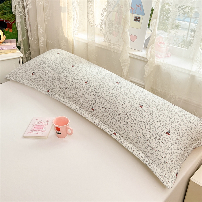 91家纺网 家纺一手货源 找家纺 （总）梦舒羽 2026新款A类云朵棉单层枕套1.8米情侣双人加长枕芯内胆套-单层压线