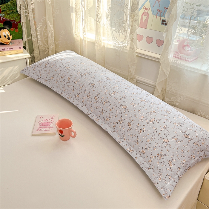 91家纺网 家纺一手货源 找家纺 （总）梦舒羽 2026新款A类云朵棉单层枕套1.8米情侣双人加长枕芯内胆套-单层压线