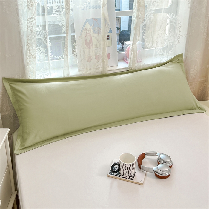 91家纺网 家纺一手货源 找家纺 梦舒羽 2026新款A类云朵棉单层枕套1.8米情侣双人加长枕芯内胆套-单层压线 芊芊花海（单层压线）