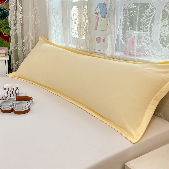 91家纺网 家纺一手货源 找家纺 梦舒羽 2026新款A类云朵棉单层枕套1.8米情侣双人加长枕芯内胆套-单层压线 秘密花园（单层压线）