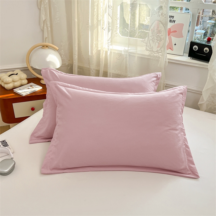 91家纺网 家纺一手货源 找家纺 （总）圣比熊 2026新款A类云朵棉单层枕套宿舍单人单只一只装枕芯内胆套-单层压线