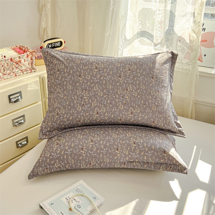 91家纺网 家纺一手货源 找家纺 圣比熊 2026新款A类云朵棉单层枕套宿舍单人单只一只装枕芯内胆套-单层压线 秘密花园（单层压线）