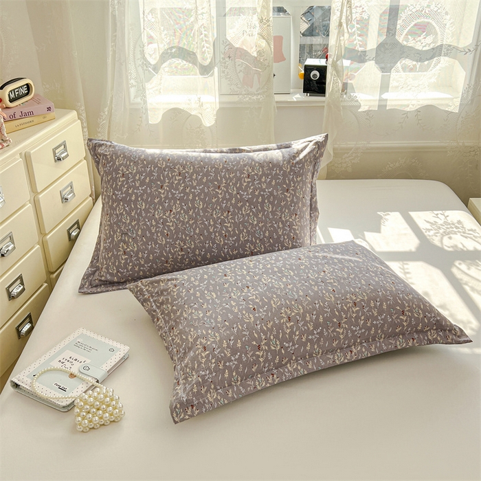 91家纺网 家纺一手货源 找家纺 圣比熊 2026新款A类云朵棉单层枕套宿舍单人单只一只装枕芯内胆套-单层压线 秘密花园（单层压线）