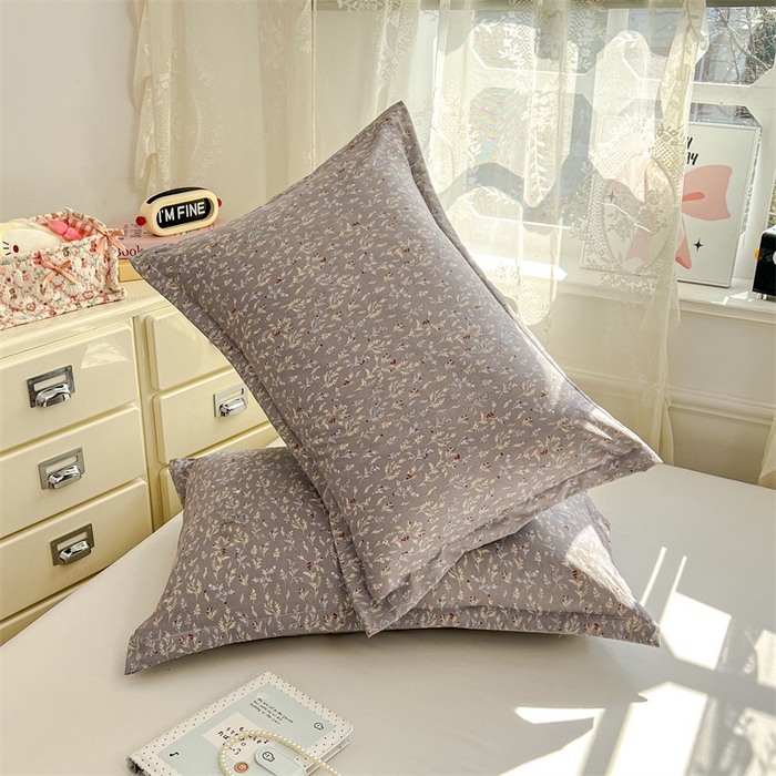 91家纺网 家纺一手货源 找家纺 圣比熊 2026新款A类云朵棉单层枕套宿舍单人单只一只装枕芯内胆套-单层压线 秘密花园（单层压线）