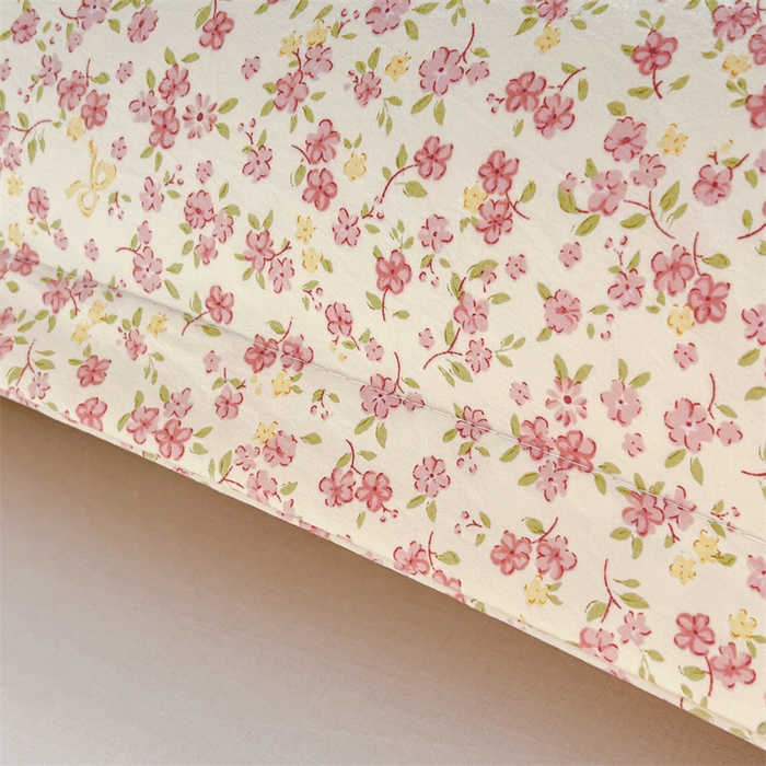 91家纺网 家纺一手货源 找家纺 圣比熊 2026新款A类云朵棉单层枕套宿舍单人单只一只装枕芯内胆套-单层压线 芊芊花海（单层压线）