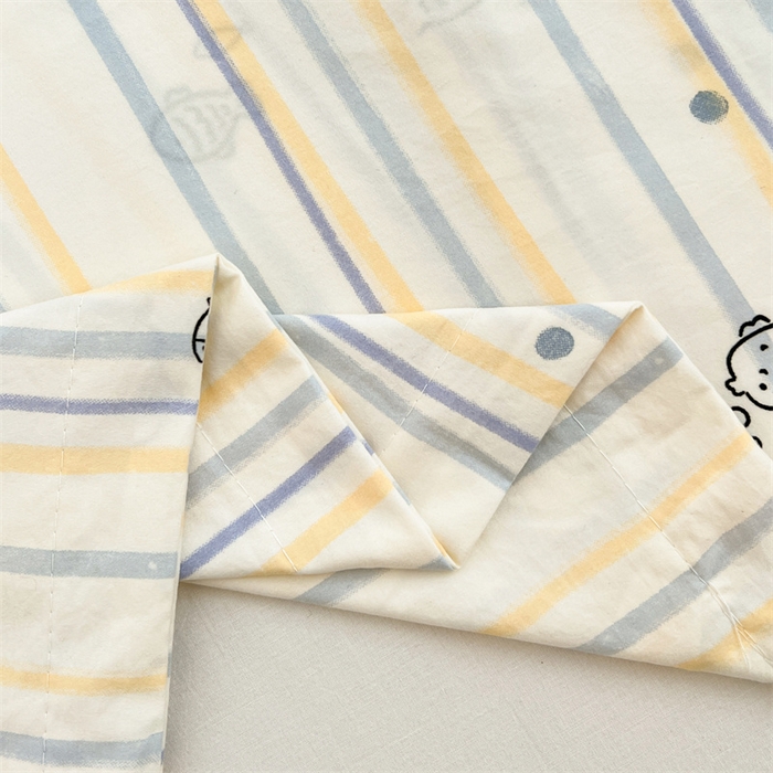 91家纺网 家纺一手货源 找家纺 圣比熊 2026新款A类云朵棉单层枕套宿舍单人单只一只装枕芯内胆套-单层压线 深海乐园（单层压线）