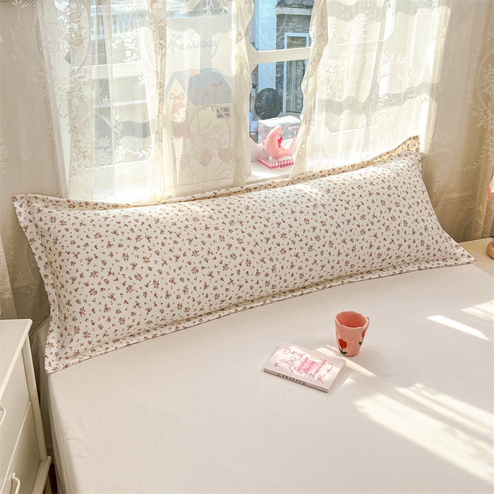 91家纺网 家纺一手货源 找家纺 圣比熊 2026新款A类云朵棉单层枕套1.8米情侣双人加长枕芯内胆套-单层压线 巴黎之恋（单层压线）