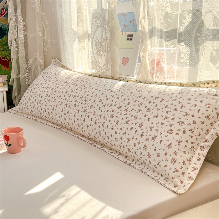 91家纺网 家纺一手货源 找家纺 圣比熊 2026新款A类云朵棉单层枕套1.8米情侣双人加长枕芯内胆套-单层压线 巴黎之恋（单层压线）