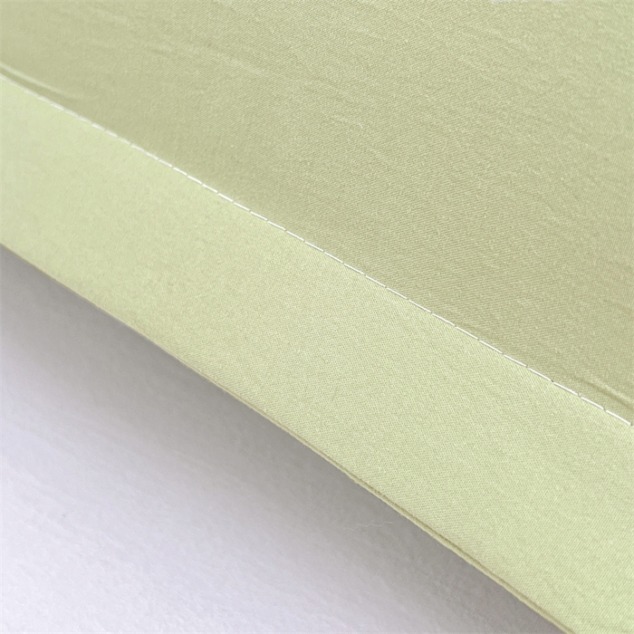 91家纺网 家纺一手货源 找家纺 圣比熊 2026新款A类云朵棉单层枕套1.8米情侣双人加长枕芯内胆套-单层压线 浅清绿（单层压线）