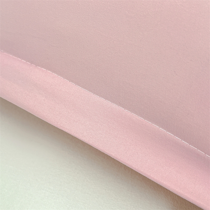 91家纺网 家纺一手货源 找家纺 圣比熊 2026新款A类云朵棉单层枕套1.8米情侣双人加长枕芯内胆套-单层压线 心动粉（单层压线）