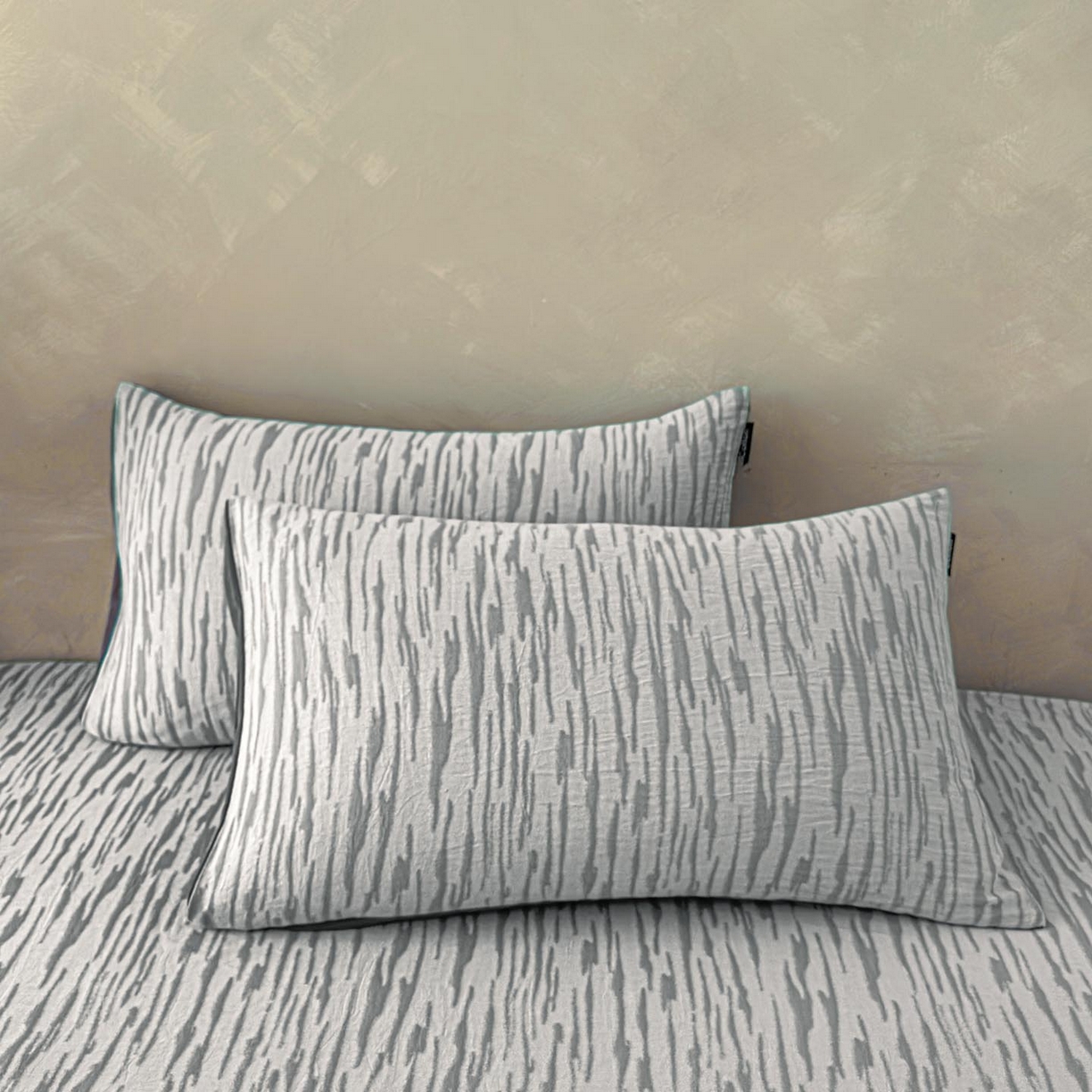 91家纺网 家纺一手货源 找家纺 （总）涵宸家纺 2026新款全棉提花色坊系列单床笠