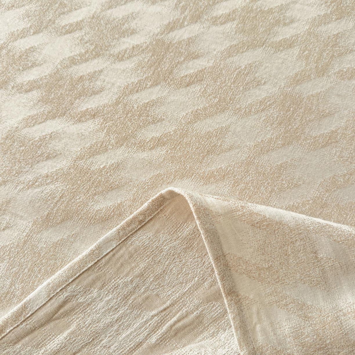 91家纺网 家纺一手货源 找家纺 涵宸家纺 2026新款全棉提花色坊系列单枕套 枕套-千熙-香槟