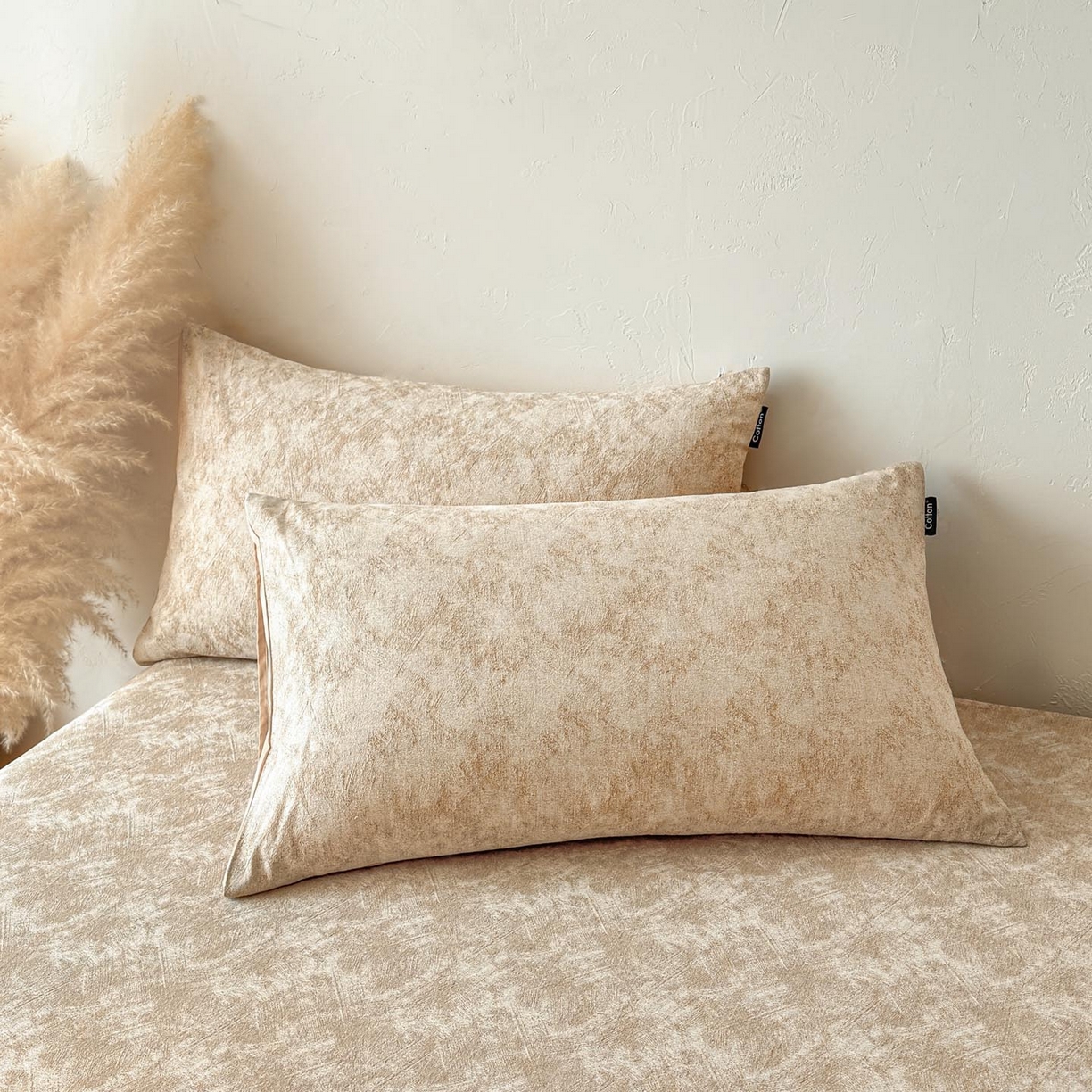 涵宸家纺 2026新款全棉提花色坊系列单枕套 枕套-迷蒙