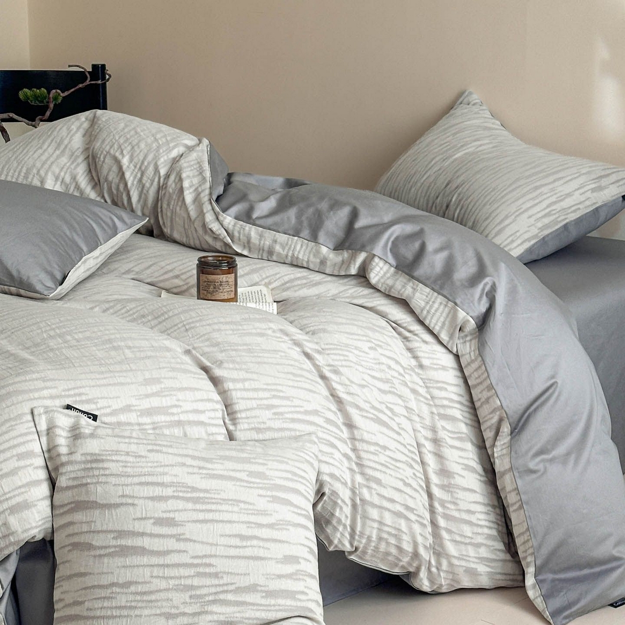 91家纺网 家纺一手货源 找家纺 （总）涵宸家纺 2026新款全棉提花里拉系列四件套