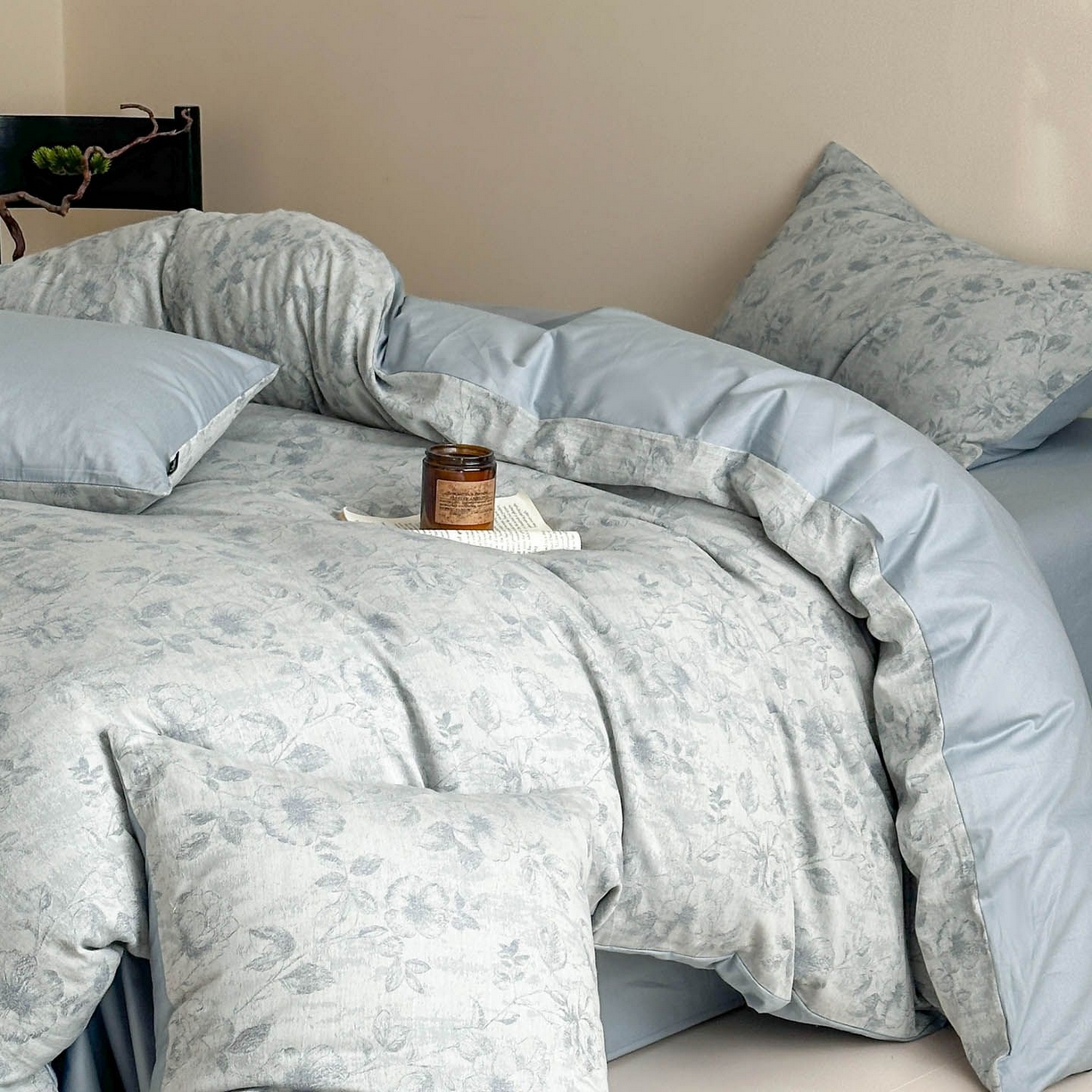 91家纺网 家纺一手货源 找家纺 （总）涵宸家纺 2026新款全棉提花色坊系列四件套