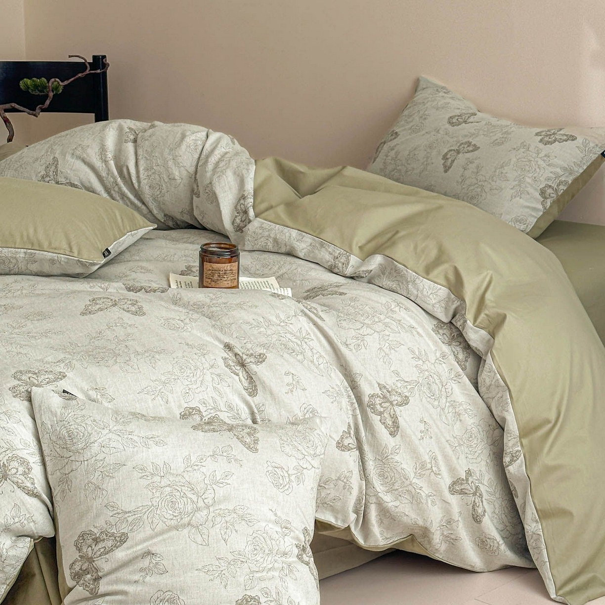 91家纺网 家纺一手货源 找家纺 （总）涵宸家纺 2026新款全棉提花色坊系列四件套