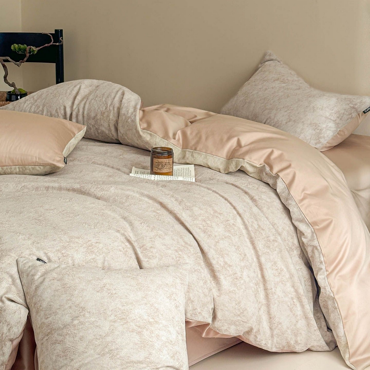 91家纺网 家纺一手货源 找家纺 （总）涵宸家纺 2026新款全棉提花色坊系列四件套