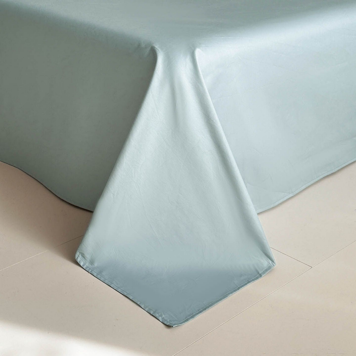 91家纺网 家纺一手货源 找家纺 涵宸家纺 2026新款全棉提花色坊系列四件套 繁花盈然-蓝