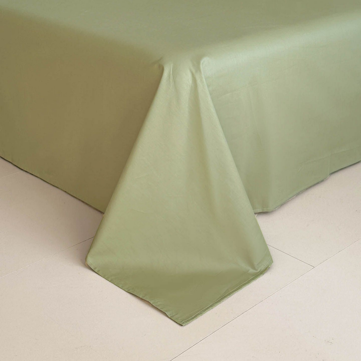 91家纺网 家纺一手货源 找家纺 涵宸家纺 2026新款全棉提花色坊系列四件套 若梦-绿