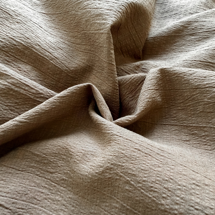 91家纺网 家纺一手货源 找家纺 港岛妹妹 2026新款云感纱混搭纯色双拼四件套 混搭 夏日栗色