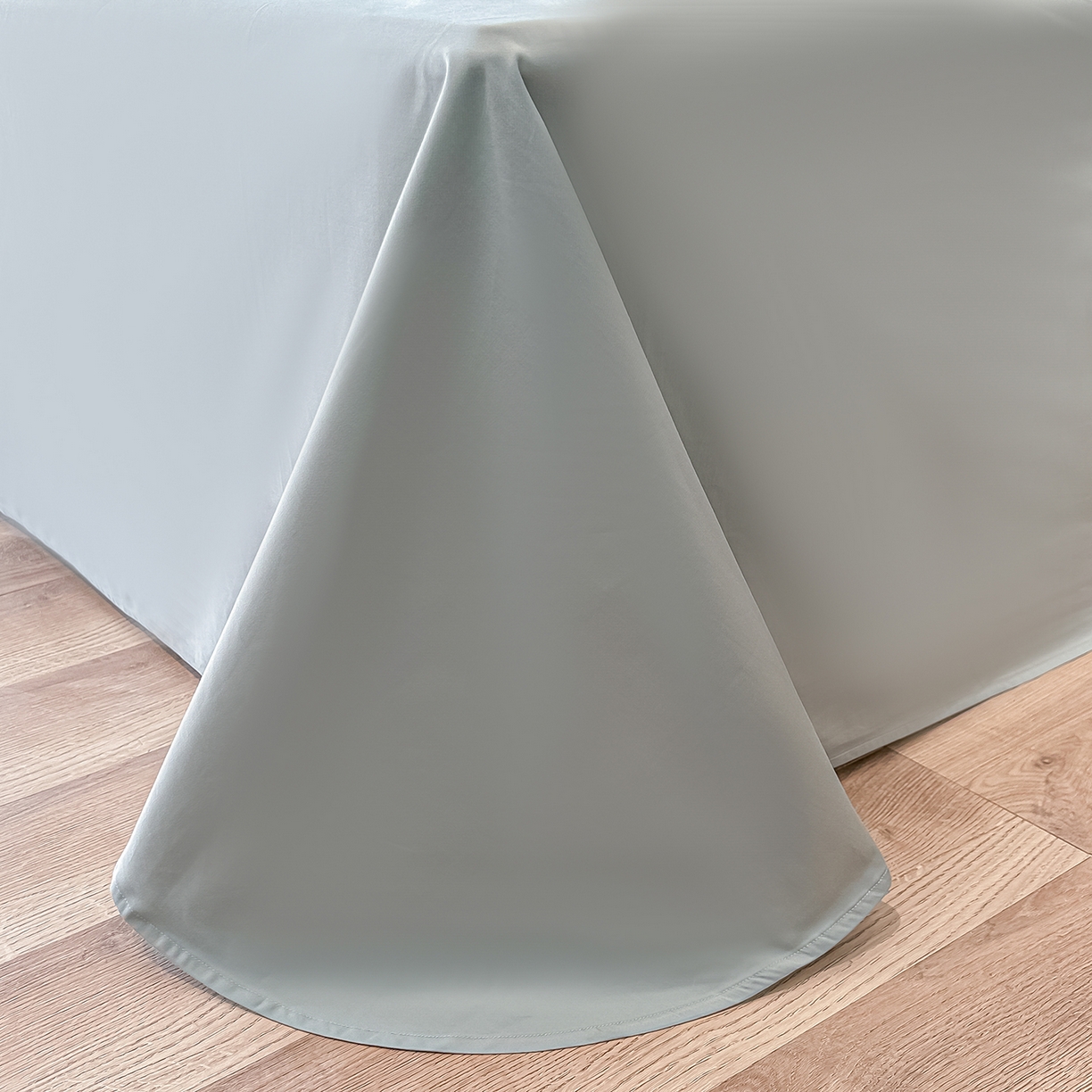 91家纺网 家纺一手货源 找家纺 置顶家纺 2026新款花汐子亲肤刺绣小清新四件套 花汐子-白+繁星蓝