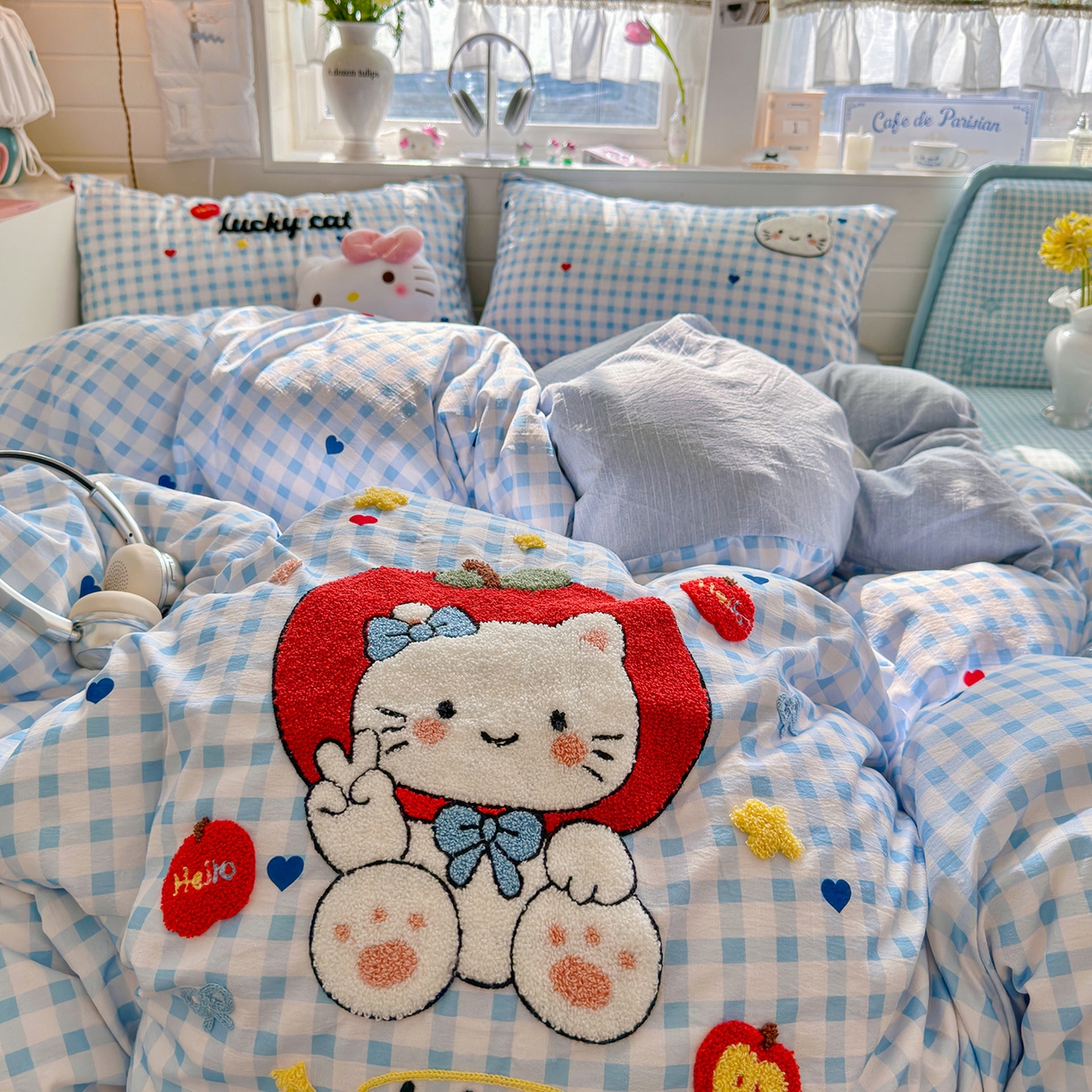 91家纺网 家纺一手货源 找家纺 （总）王朝国际 2026爆款棉纱毛巾绣四件套