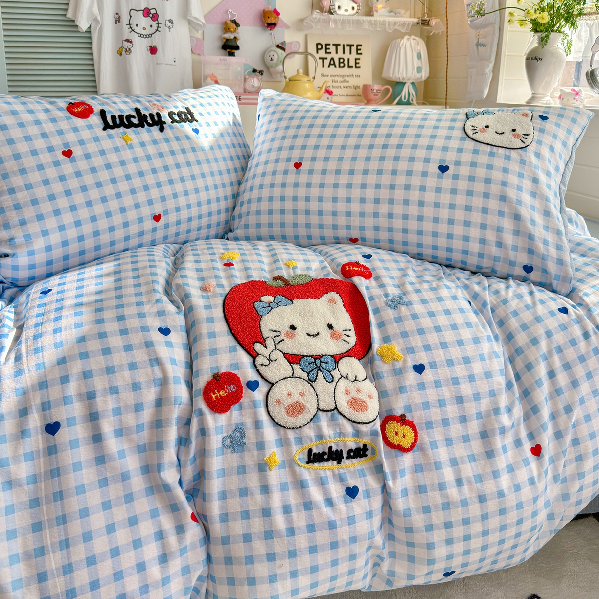 91家纺网 家纺一手货源 找家纺 （总）王朝国际 2026爆款棉纱毛巾绣四件套