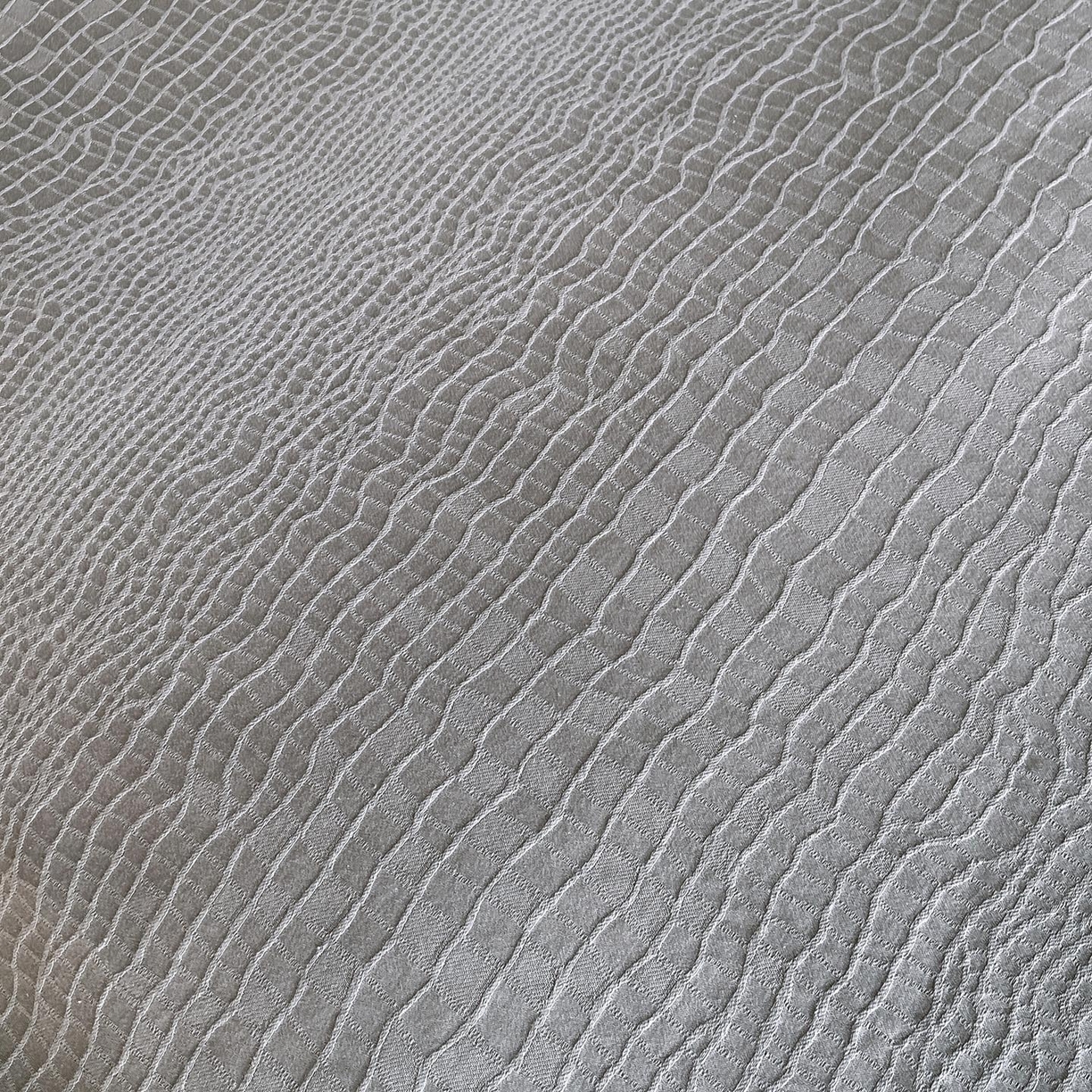 91家纺网 家纺一手货源 找家纺 帅露家纺 2026新款A类全棉纯棉亮面浮雕提花四件套 石烁-太空灰