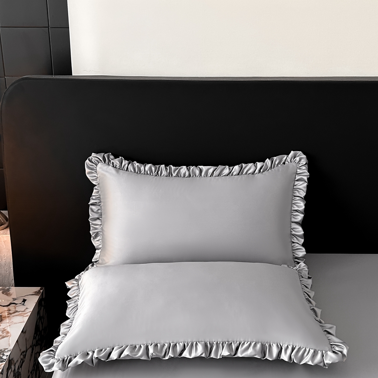 91家纺网 家纺一手货源 找家纺 （总）乐卧家居 2026新款哑光仿真丝高级感卧室时尚四件套-比弗利系列