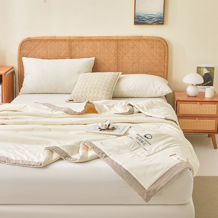 91家纺网 家纺一手货源 找家纺 （总）魅图家纺 2026新款新疆棉花夏被被子被芯【提供买家秀】