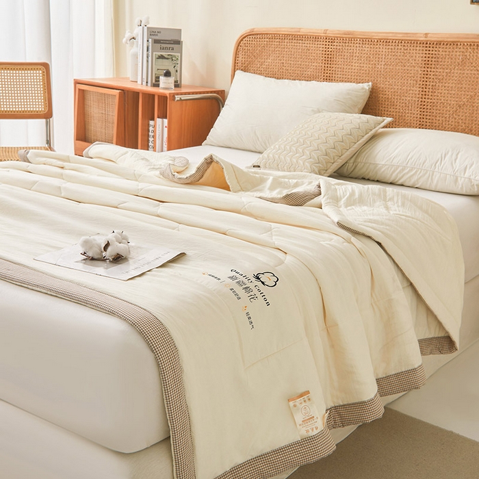 91家纺网 家纺一手货源 找家纺 （总）魅图家纺 2026新款新疆棉花夏被被子被芯【提供买家秀】