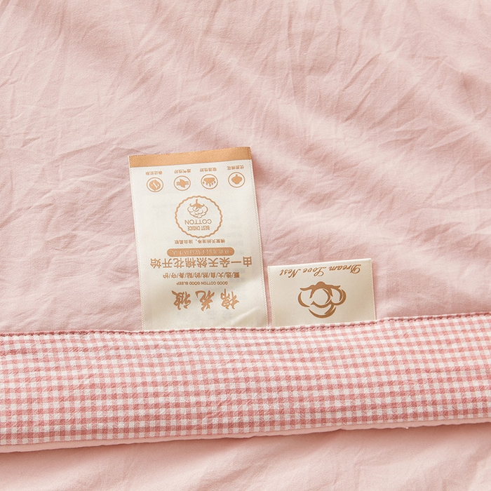 91家纺网 家纺一手货源 找家纺 魅图家纺 2026新款新疆棉花夏被被子被芯新疆棉 烟粉【提供买家秀】