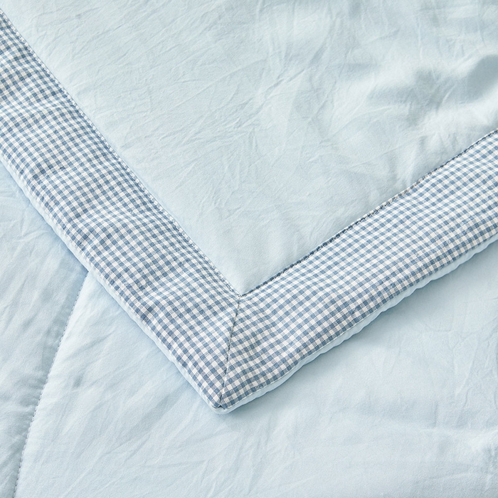 91家纺网 家纺一手货源 找家纺 魅图家纺 2026新款新疆棉花夏被被子被芯新疆棉 湛蓝【提供买家秀】