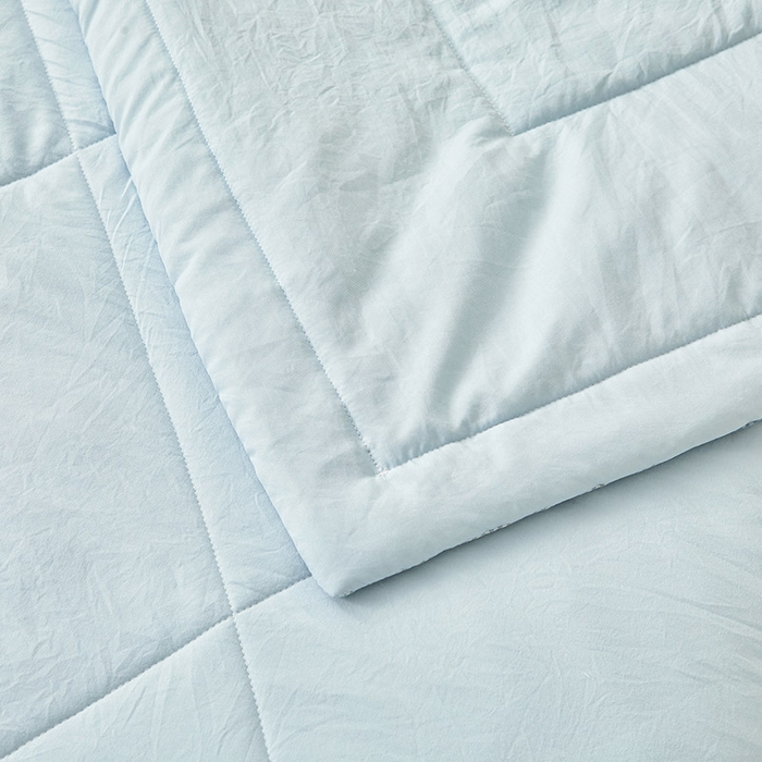 91家纺网 家纺一手货源 找家纺 魅图家纺 2026新款新疆棉花夏被被子被芯新疆棉 湛蓝【提供买家秀】