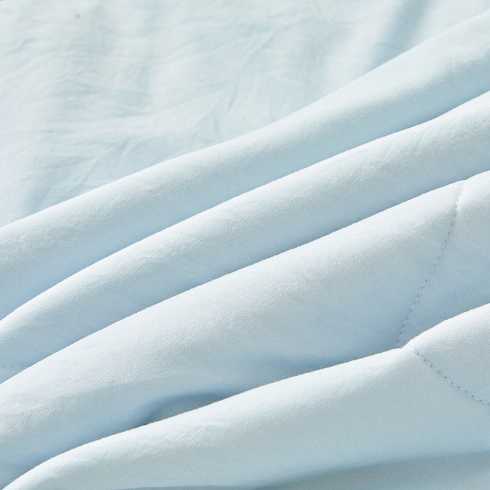 91家纺网 家纺一手货源 找家纺 魅图家纺 2026新款新疆棉花夏被被子被芯新疆棉 湛蓝【提供买家秀】