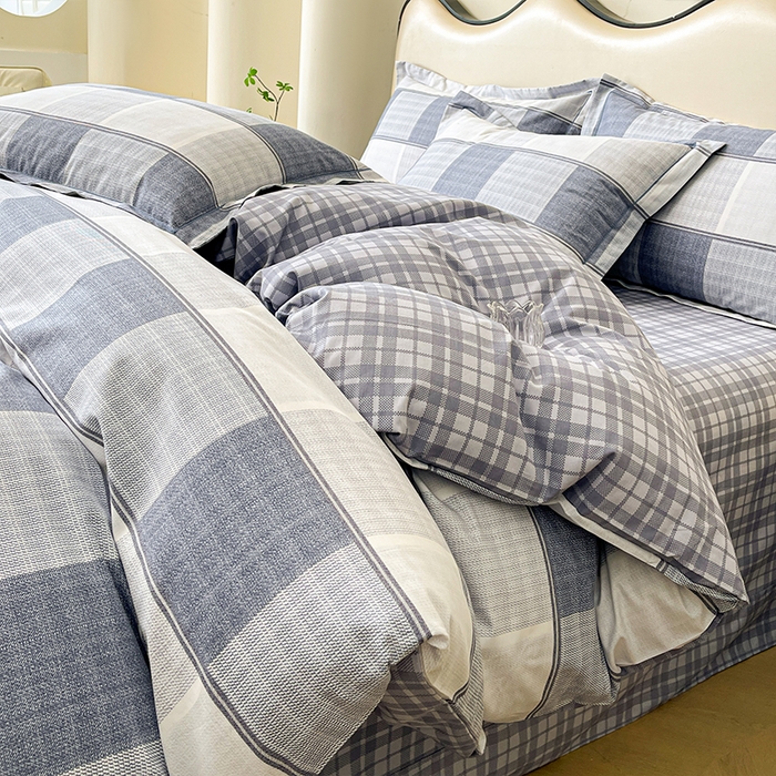 91家纺网 家纺一手货源 找家纺 （总）帛美家纺 2026新款小清新全棉纯棉印花四件套