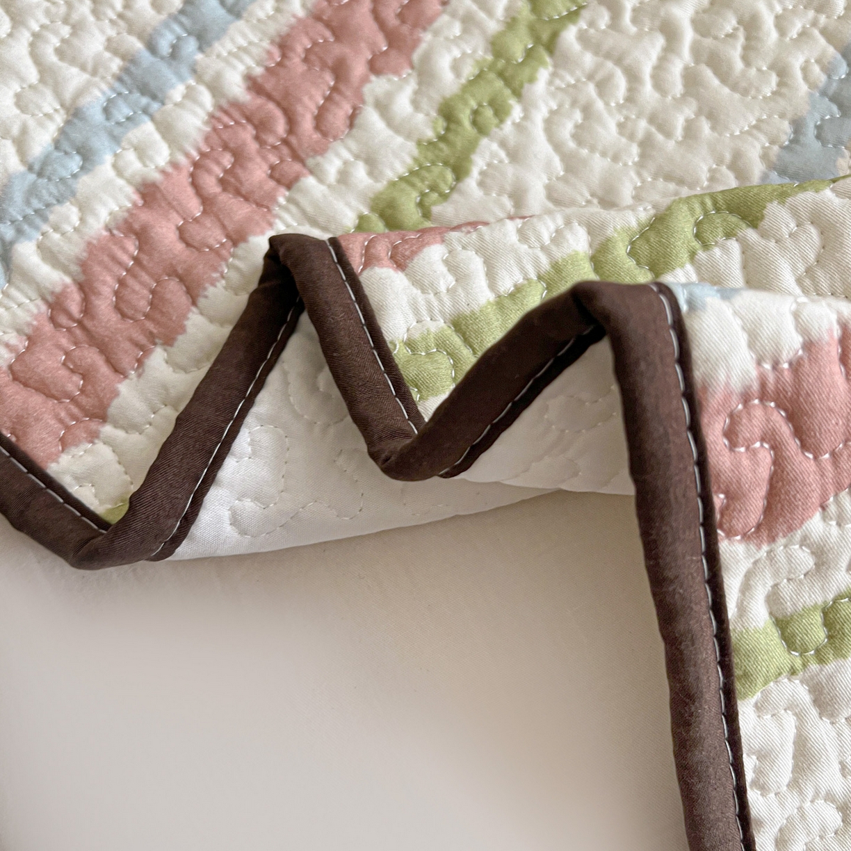 91家纺网 家纺一手货源 找家纺 鑫喜莱家纺 2026新款全棉纯棉原创毛巾绣床盖三件套单床盖软床垫 星星人