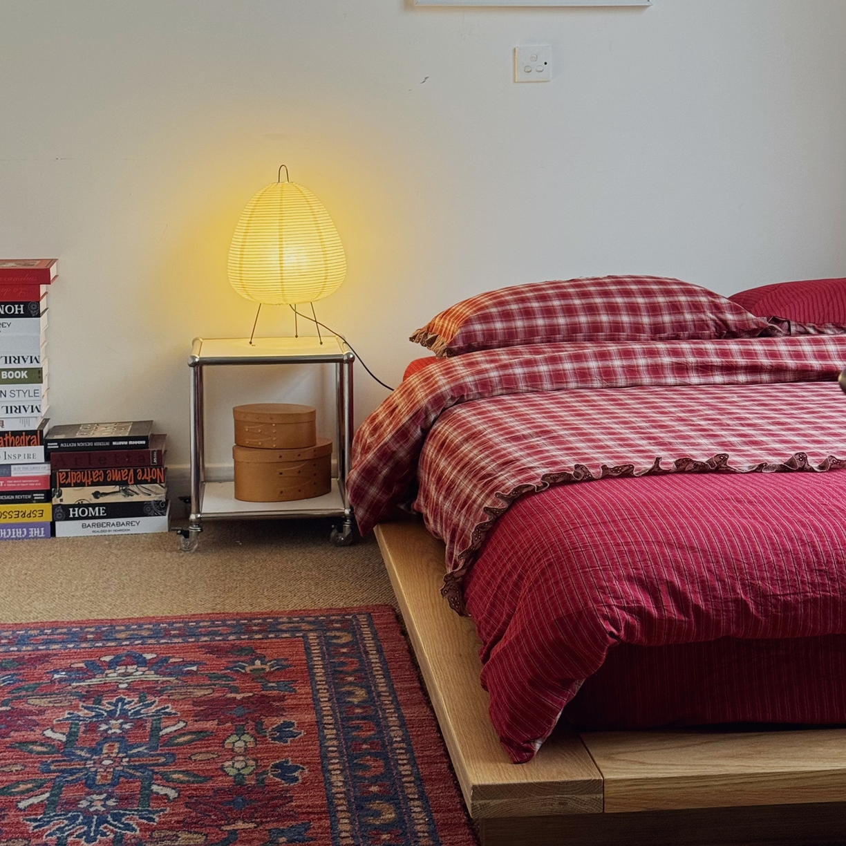 91家纺网 家纺一手货源 找家纺 （总）RYB红黄兰 2026年新款设计师原创全棉色织水洗棉贴布绣三件套四件套-幸福加马