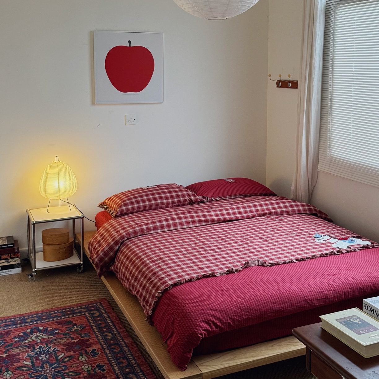 91家纺网 家纺一手货源 找家纺 （总）RYB红黄兰 2026年新款设计师原创全棉色织水洗棉贴布绣三件套四件套-幸福加马