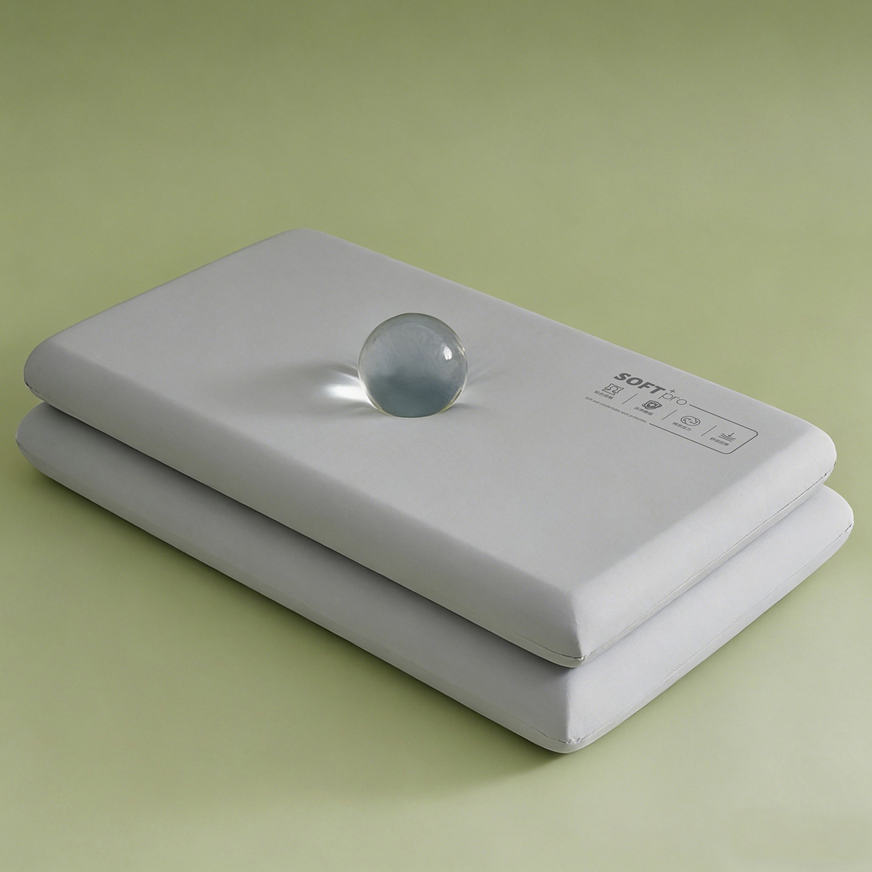 乐可 2026新款深睡云感记忆棉枕枕头枕芯 深睡云感枕-灰