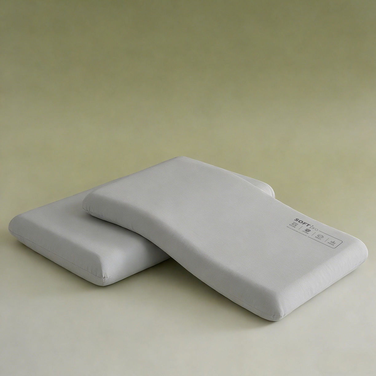 91家纺网 家纺一手货源 找家纺 乐可 2026新款深睡云感记忆棉枕枕头枕芯 深睡云感枕-灰