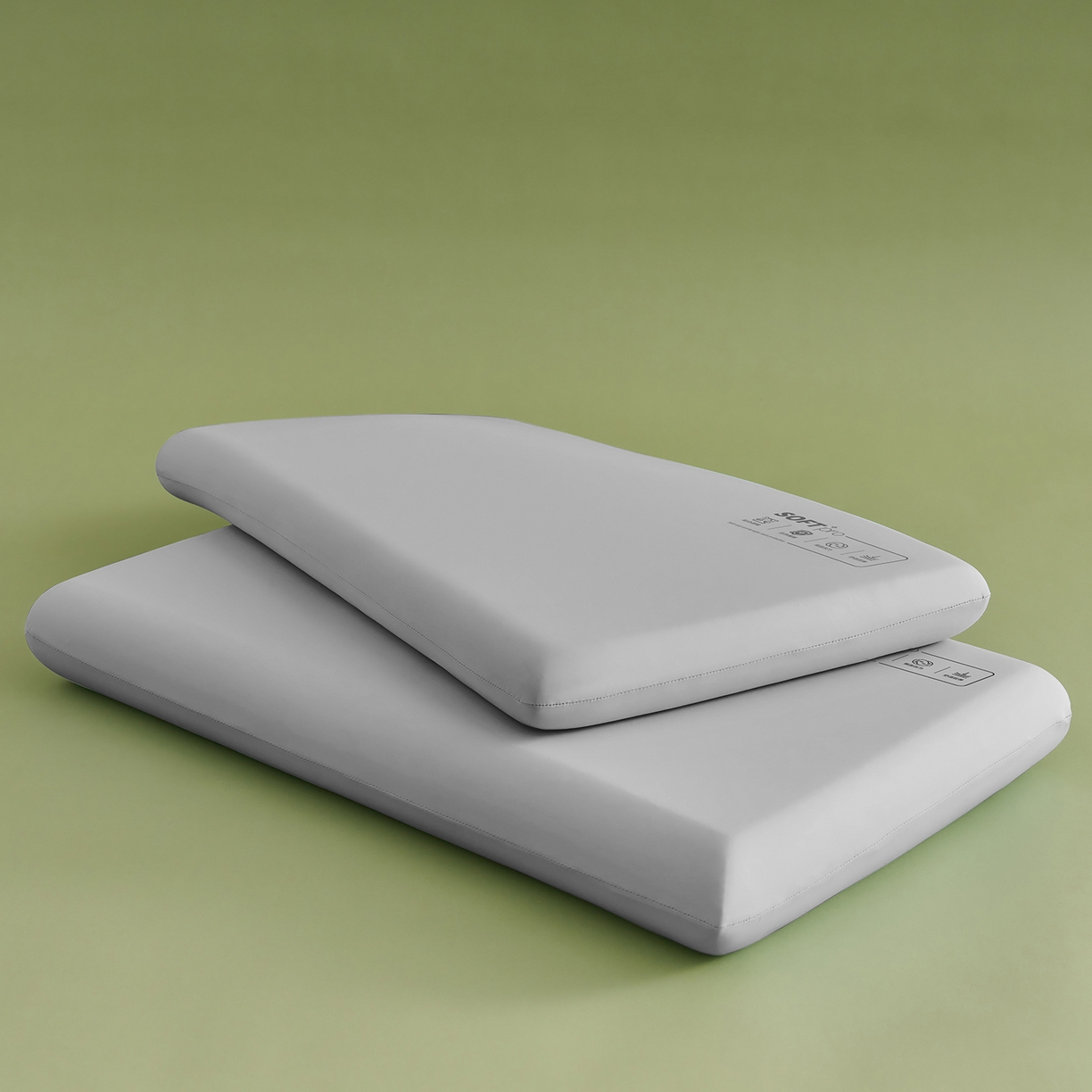 91家纺网 家纺一手货源 找家纺 乐可 2026新款深睡云感记忆棉枕枕头枕芯 深睡云感枕-灰