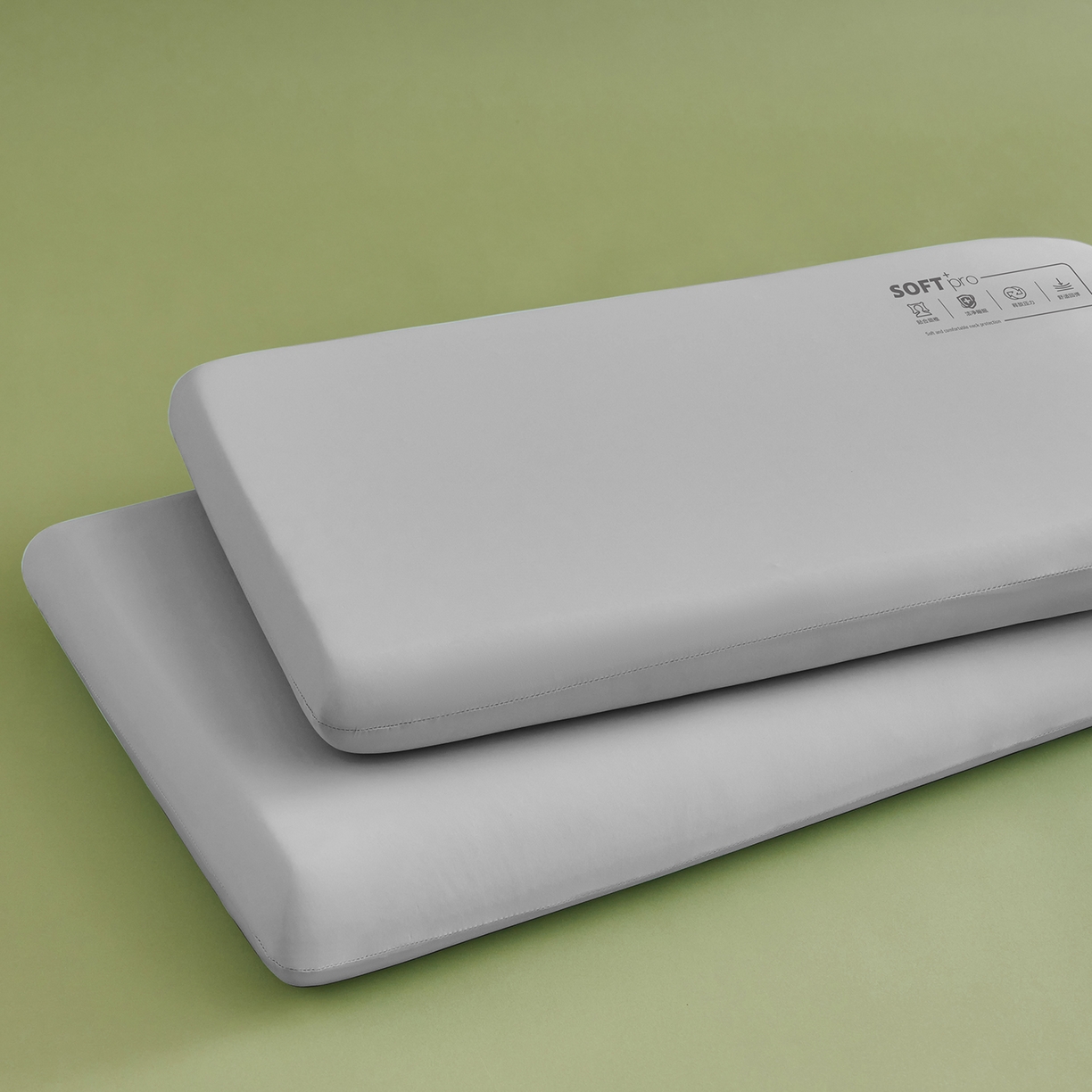 91家纺网 家纺一手货源 找家纺 乐可 2026新款深睡云感记忆棉枕枕头枕芯 深睡云感枕-灰