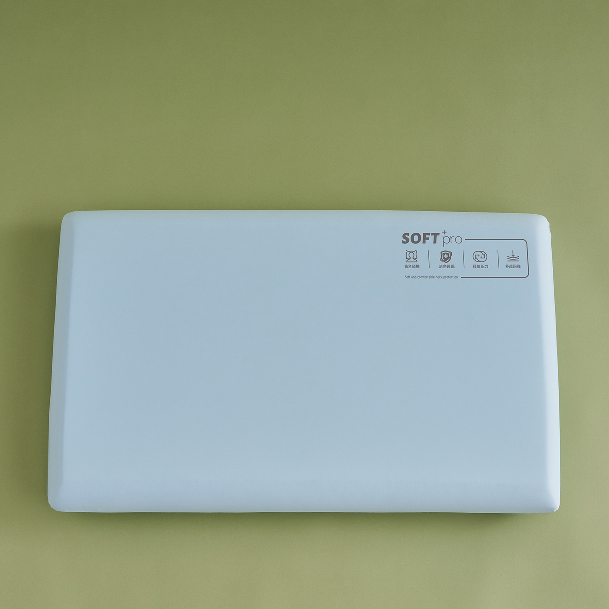 91家纺网 家纺一手货源 找家纺 乐可 2026新款深睡云感记忆棉枕枕头枕芯 深睡云感枕-蓝