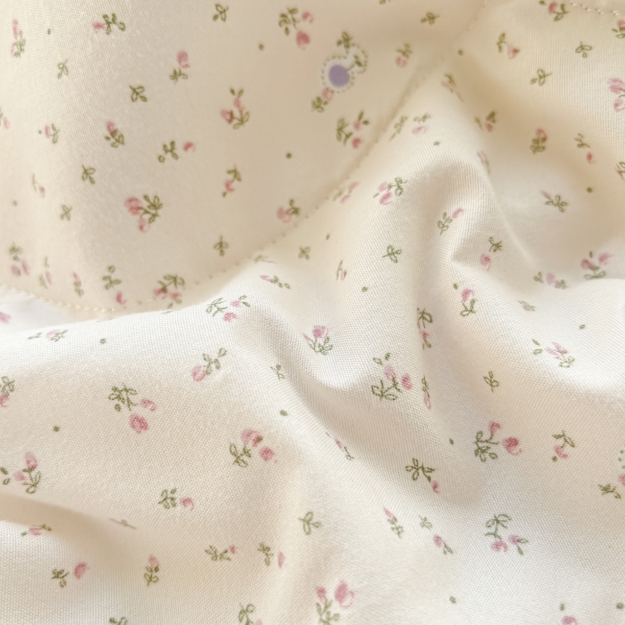 91家纺网 家纺一手货源 找家纺 慕澄家纺 2026新款小清新印花水洗棉床盖单品床盖床盖单件 小玫瑰