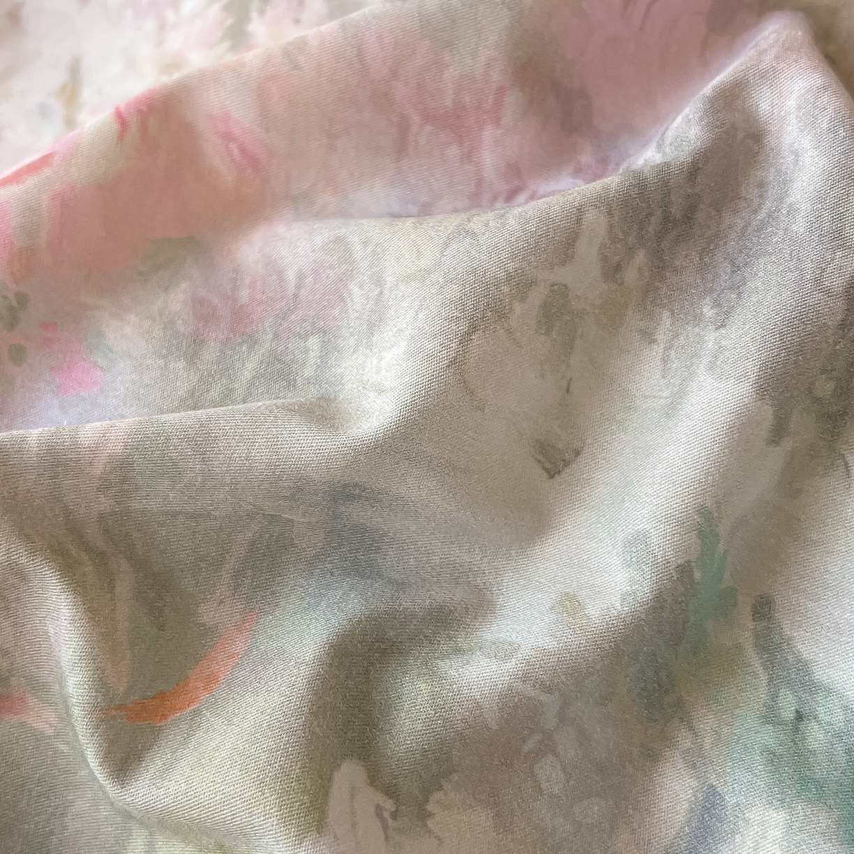 91家纺网 家纺一手货源 找家纺 帛美家纺 2026新款小清新全棉纯棉印花四件套 维多利