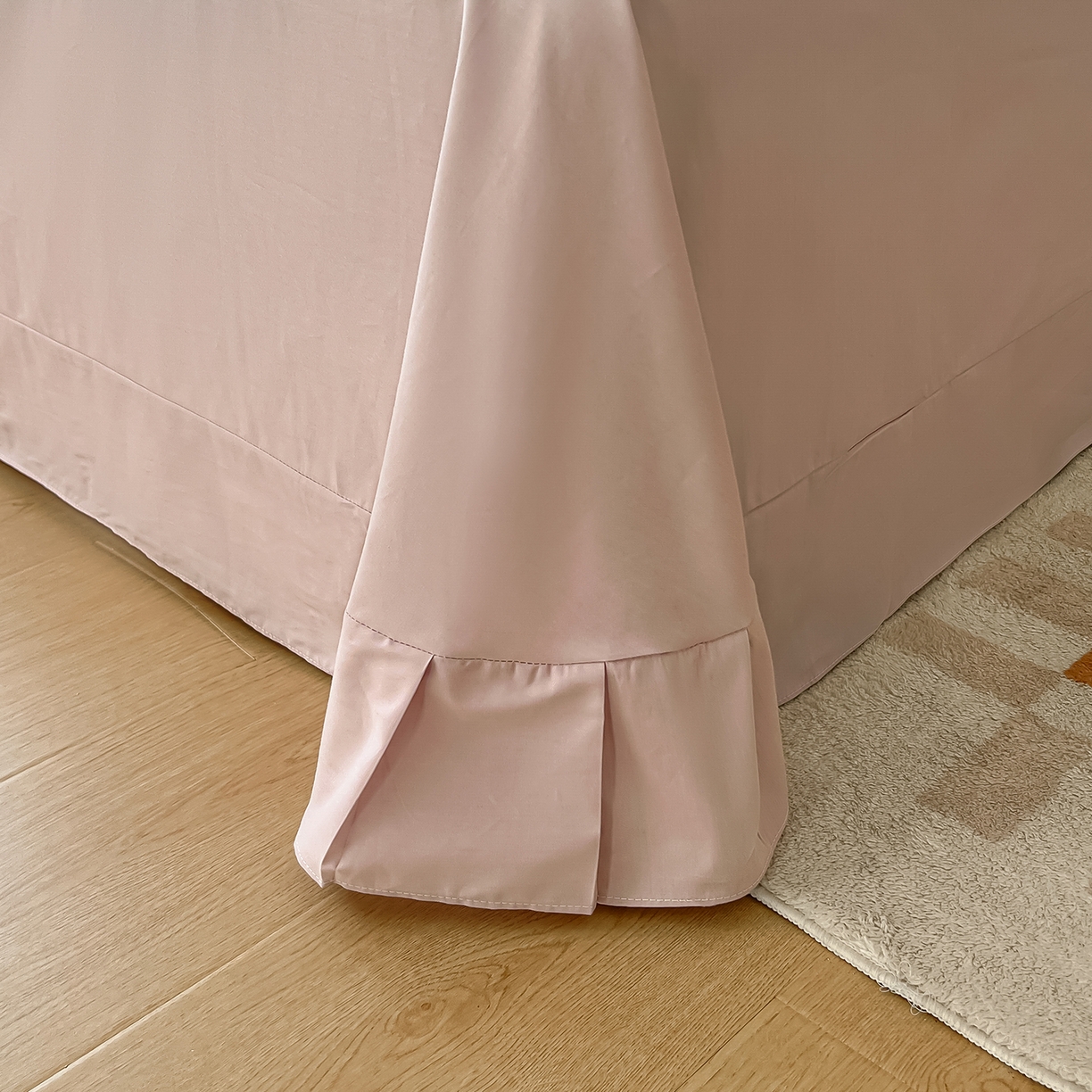 91家纺网 家纺一手货源 找家纺 帛美家纺 2026新款小清新全棉纯棉印花四件套 维多利