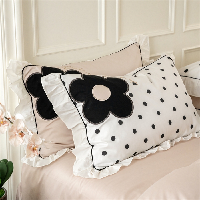 91家纺网 家纺一手货源 找家纺 （总）FORTWO 2024新款40斜纹数码印花贴布绣四件套